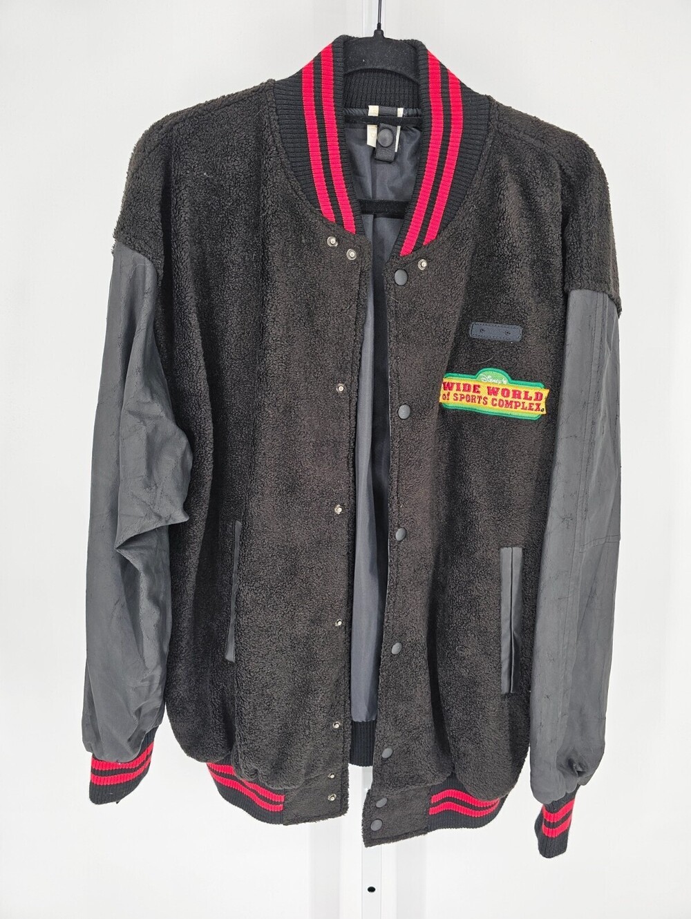 Disney Wide World of Sports Complex Mens Sz XL Bomber Jacket Vintage RARE